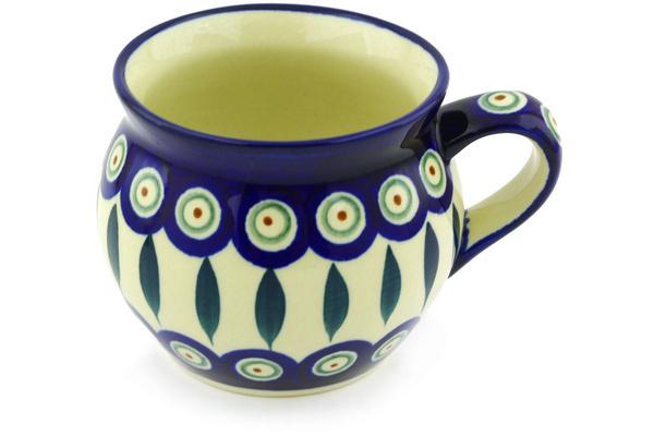 Mugs | Zaklady Ceramiczne Bubble Mug 10 oz Peacock Leaves Cups & Mugs Mugs