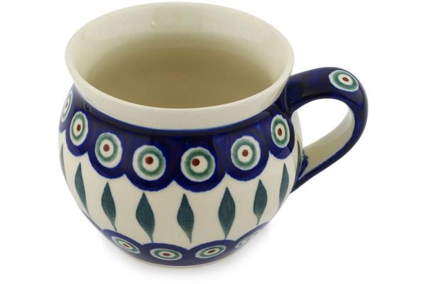 Mugs | Zaklady Ceramiczne Bubble Mug 10 oz Peacock Leaves Cups & Mugs Mugs