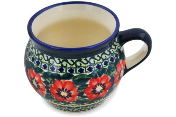 Mugs | Zaklady Ceramiczne Bubble Mug 16 oz Poppies All Around UNIKAT Cups & Mugs Mugs