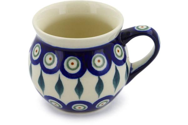 Mugs | Zaklady Ceramiczne Bubble Mug 7 oz Peacock Leaves Cups & Mugs Mugs