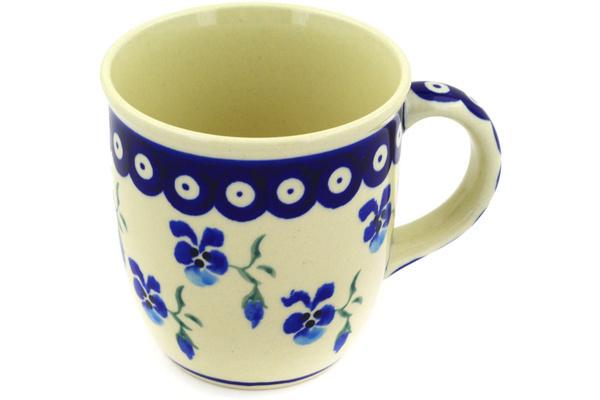 Mugs | Zaklady Ceramiczne Mug 12 oz Cobalt Pansy Cups & Mugs Mugs