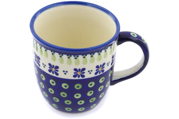 Mugs | Zaklady Ceramiczne Mug 12 oz Green Gingham Peacock Cups & Mugs Mugs