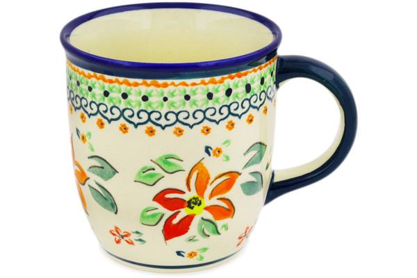 Mugs | Zaklady Ceramiczne Mug 12 oz Orange Clematis Cups & Mugs Mugs