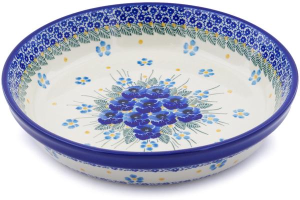 Pie Dishes | Ceramika Artystyczna Pie Dish 10" Blue Dreams Bakeware Ceramika Artystyczna