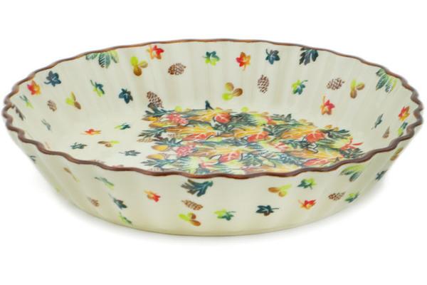 Pie Dishes | Dalia Fluted Pie Dish 10" Autumn Wind UNIKAT Bakeware Dalia