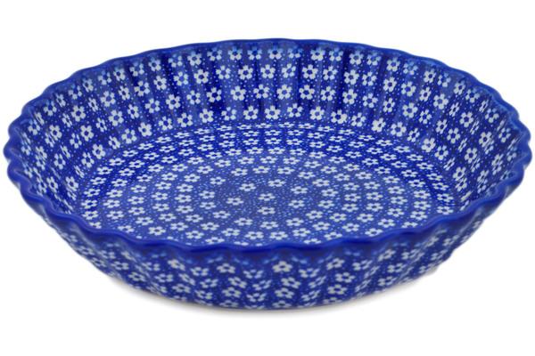 Pie Dishes | Dalia Fluted Pie Dish 10" Azul Garden Bakeware Dalia