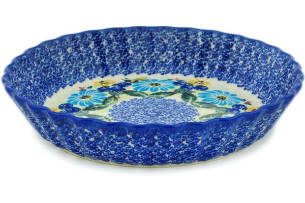 Pie Dishes | Dalia Fluted Pie Dish 10" Summer Bees UNIKAT Bakeware Dalia