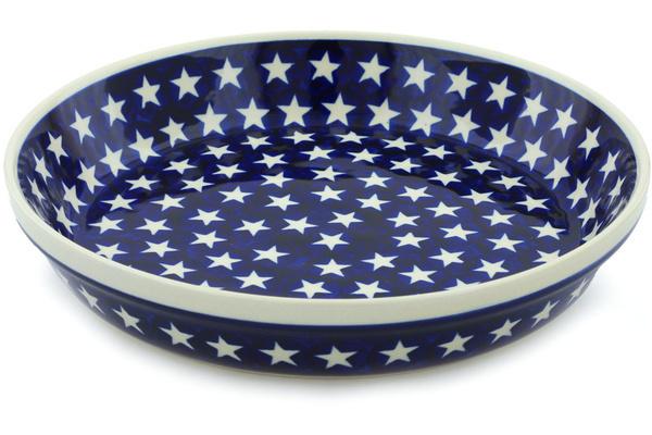 Pie Dishes | Zaklady Ceramiczne Pie Dish 10" America The Beautiful Bakeware Pie Dishes