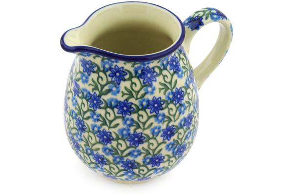 Pitchers | Ceramika Artystyczna Pitcher 12 oz Climbing Daisy Pitchers Ceramika Artystyczna