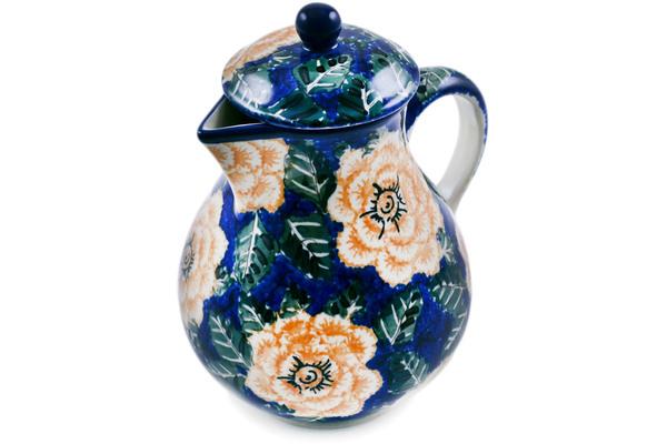 Pitchers | Ceramika Artystyczna Pitcher 34 oz Butter Blooms UNIKAT Pitchers Ceramika Artystyczna