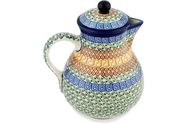 Pitchers | Ceramika Artystyczna Pitcher 34 oz Grecian Sea Pitchers Ceramika Artystyczna