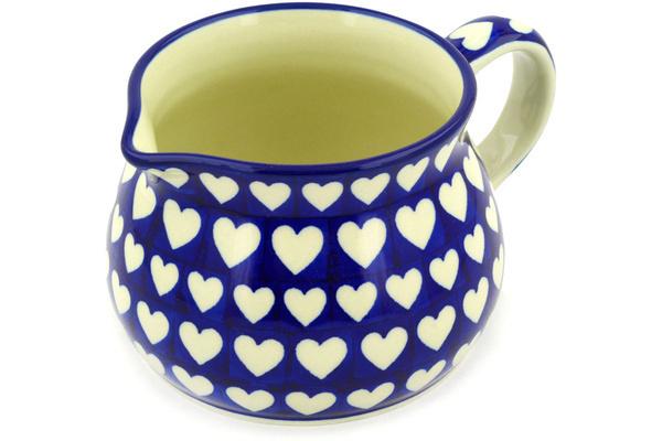 Pitchers | Ceramika Artystyczna Pitcher 34 oz Hypnotic Hearts Pitchers Ceramika Artystyczna