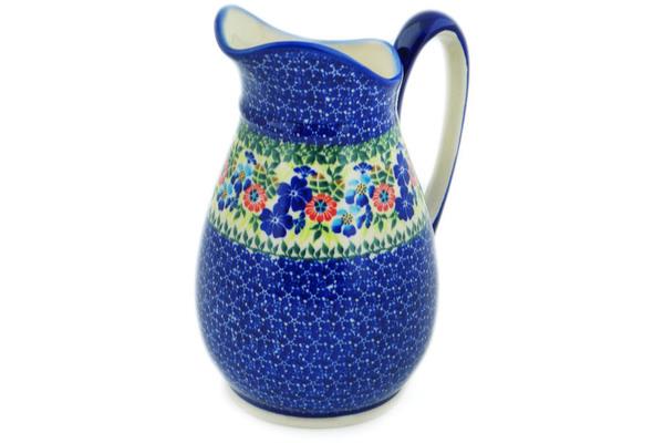 Pitchers | Dalia Pitcher 49 oz Cobalt Water Meadow UNIKAT Pitchers Dalia