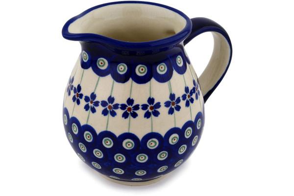 Pitchers | Zaklady Ceramiczne Pitcher 15 oz Flowering Peacock Pitchers Pitchers