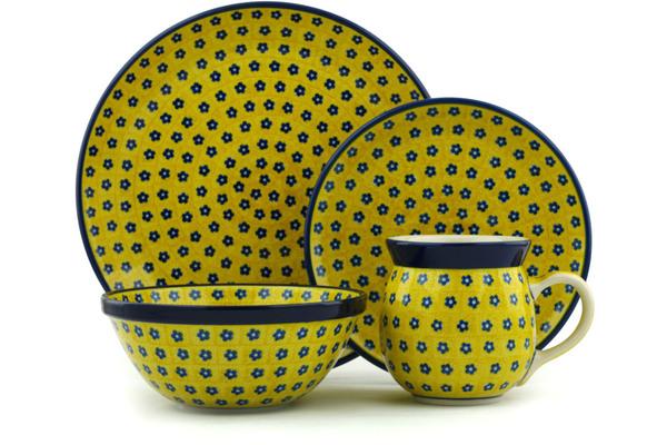 Place Settings | Ceramika Artystyczna 4-Piece Place Setting Sunshine Kitchen & Dining Ceramika Artystyczna