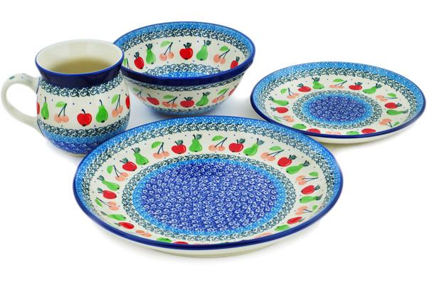 Place Settings | Ceramika Artystyczna 4-Piece Place Setting Tooty Fruity Kitchen & Dining Ceramika Artystyczna