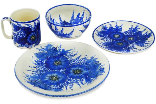 Place Settings | Ceramika Bona Place Setting 10" Blue Poppy Dream Kitchen & Dining Ceramika Bona