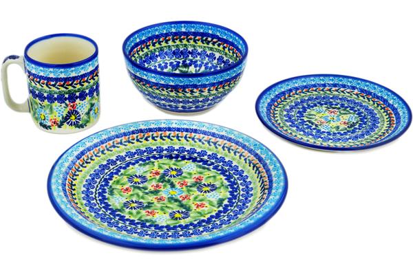 Place Settings | Ceramika Bona Place Setting 10" Flor-de-lis UNIKAT Kitchen & Dining Ceramika Bona