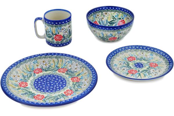 Place Settings | Ceramika Bona Place Setting 10" Fresh Happiness UNIKAT Kitchen & Dining Ceramika Bona