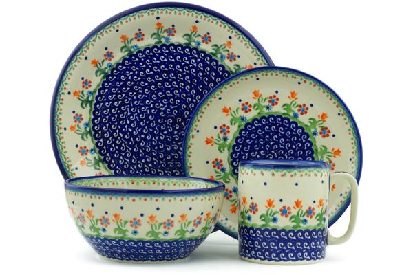 Place Settings | Ceramika Bona Place Setting 10" Spring Flowers Kitchen & Dining Ceramika Bona