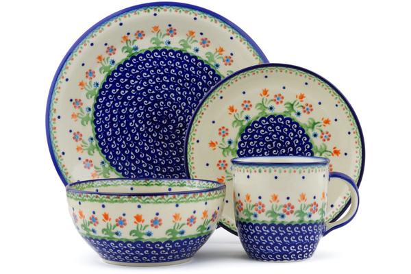 Place Settings | Ceramika Bona Place Setting 10" Spring Flowers Kitchen & Dining Ceramika Bona