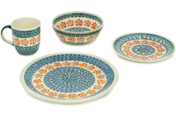 Place Settings | Zaklady Ceramiczne Place Setting 11" Garden Gladiolus Kitchen & Dining Place Settings