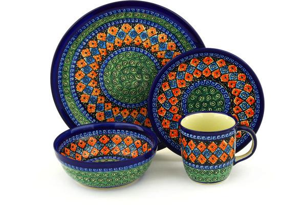 Place Settings | Zaklady Ceramiczne Place Setting 11" Harlequin UNIKAT Kitchen & Dining Place Settings