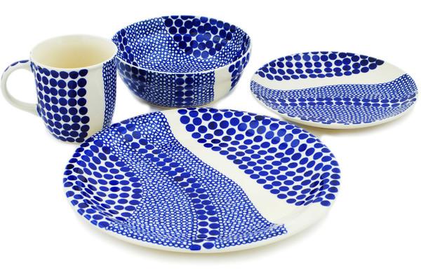 Place Settings | Zaklady Ceramiczne Place Setting 11" Modern Cobalt Kitchen & Dining Place Settings