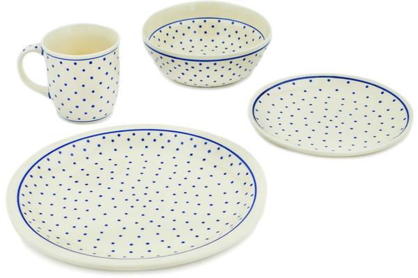 Place Settings | Zaklady Ceramiczne Place Setting 11" Polka Dot Kitchen & Dining Place Settings