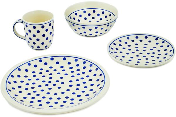 Place Settings | Zaklady Ceramiczne Place Setting 11" Polka Dot Kitchen & Dining Place Settings