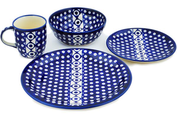 Place Settings | Zaklady Ceramiczne Place Setting 11" Retro Peacock Kitchen & Dining Place Settings