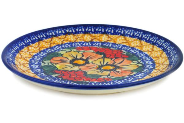 Plates | Cer-Raf Plate 7" Colorful Bouquet UNIKAT Plates Cer-Raf