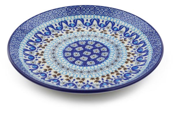 Plates | Ceramika Artystyczna Dessert Plate Blue Ice Plates Ceramika Artystyczna