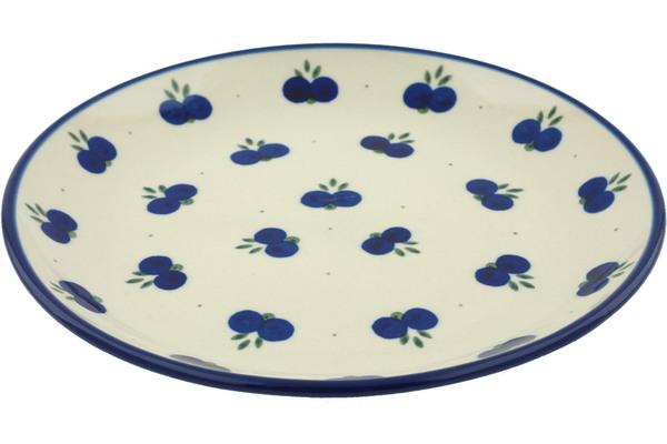 Plates | Ceramika Artystyczna Dessert Plate Wild Blueberry Plates Ceramika Artystyczna