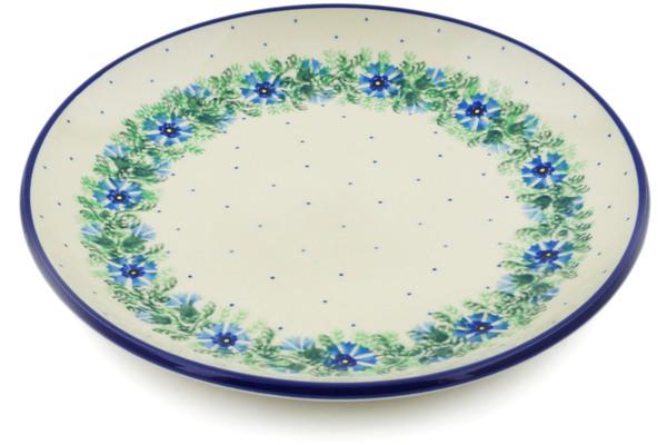 Plates | Ceramika Artystyczna Plate 9" Blue Bell Wreath Plates Ceramika Artystyczna