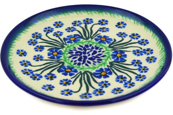 Plates | Ceramika Artystyczna Toast Plate Blue April Showers Plates Ceramika Artystyczna