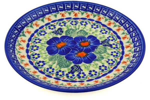 Plates | Ceramika Bona Dessert Plate 7u00bd-inch Brilliant Butterfly Popp UNIKAT Plates Ceramika Bona