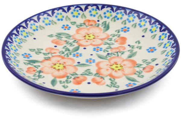 Plates | Ceramika Bona Dessert Plate 7u00bd-inch Peach Tudor Rose Plates Ceramika Bona