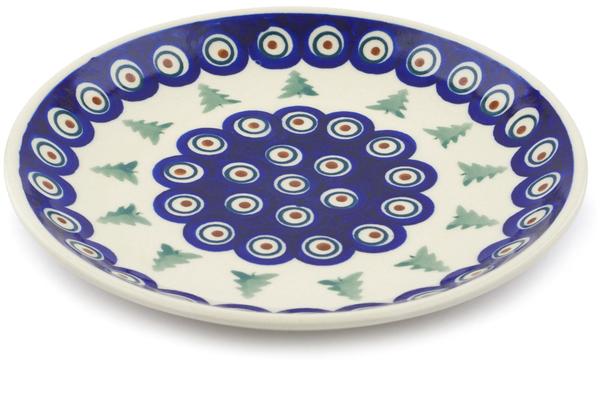 Plates | Ceramika Bona Dessert Plate 7u00bd-inch Peacock Pines Plates Ceramika Bona