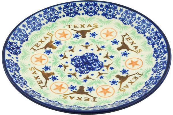 Plates | Ceramika Bona Dessert Plate 7u00bd-inch Texas State Plates Ceramika Bona