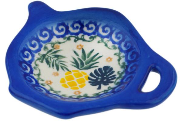 Plates | Ceramika Bona Tea Bag or Lemon Plate 4" Pineapple Parade Kitchen & Dining Ceramika Bona