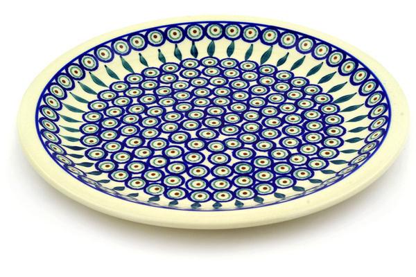 Plates | Zaklady Ceramiczne Plate 11" Peacock Leaves Plates Plates