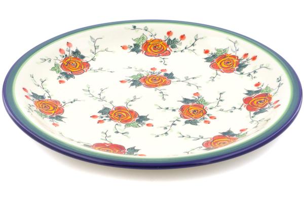 Plates | Zaklady Ceramiczne Plate 11" Polish Roses UNIKAT Plates Plates