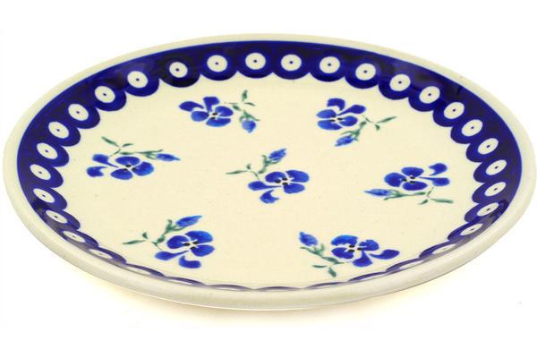 Plates | Zaklady Ceramiczne Plate 7" Cobalt Pansy Plates Plates