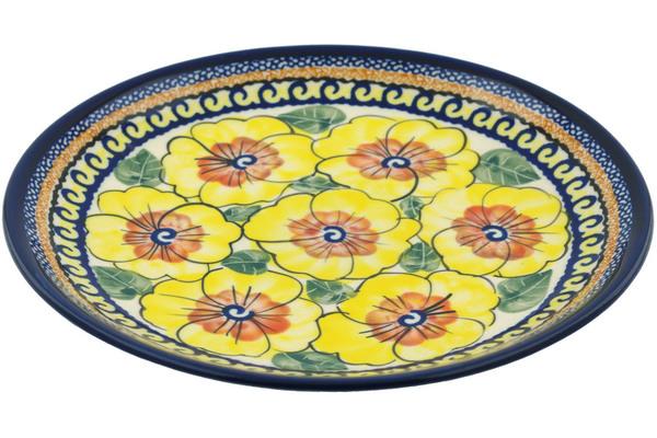 Plates | Zaklady Ceramiczne Plate 7" Lemon Poppies UNIKAT Plates Plates