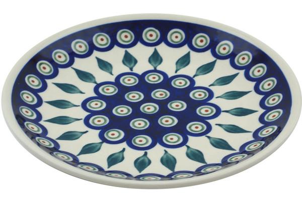 Plates | Zaklady Ceramiczne Plate 7" Peacock Leaves Plates Plates