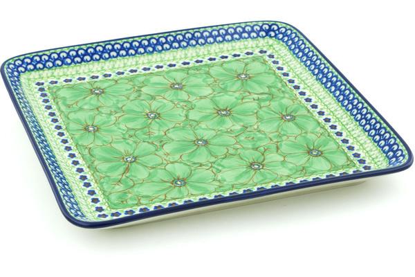 Platters | Ceramika Artystyczna Platter 11" Key Lime Dreams UNIKAT Plates & Platters Ceramika Artystyczna