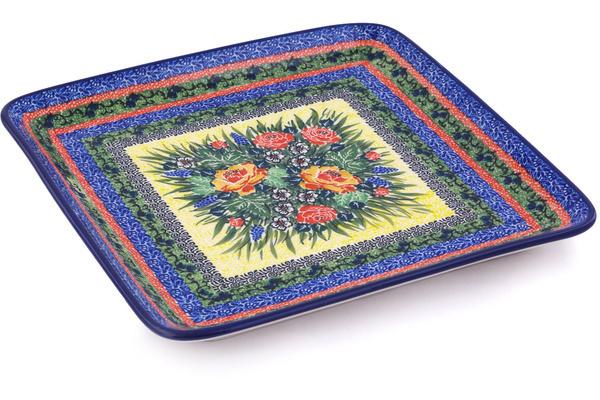 Platters | Ceramika Artystyczna Platter 11" Splendid Morning Glow UNIKAT Plates & Platters Ceramika Artystyczna