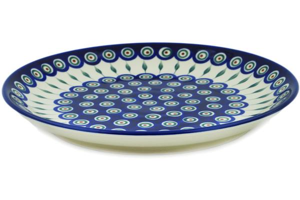 Platters | Ceramika Artystyczna Platter 12" Peacock Leaves Plates & Platters Ceramika Artystyczna