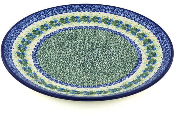 Platters | Ceramika Artystyczna Platter 14" Aster Wreath Plates & Platters Ceramika Artystyczna